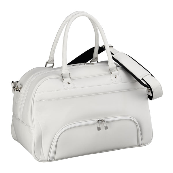 Classic Hold-All Boston Bag - White