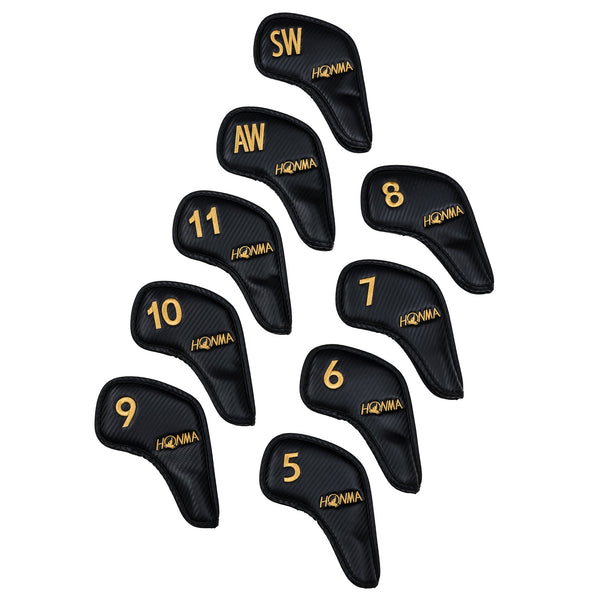 9-Piece Iron Covers - Black